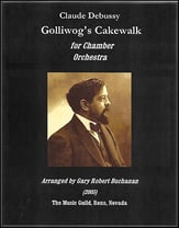 Golliwog's Cakewalk Orchestra sheet music cover
